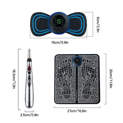 Electric Foot Massager Trainer for Muscles Suitable for Massage Fitness Outdoor Sports and Home Leisure an Essential Gadget