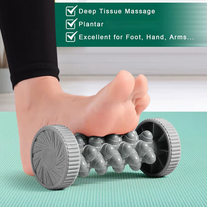 1 Piece Plantar Fasciitis Foot Massage Roller - Trigger Point Relaxation & Reflexology Tool, Plantar Relaxation