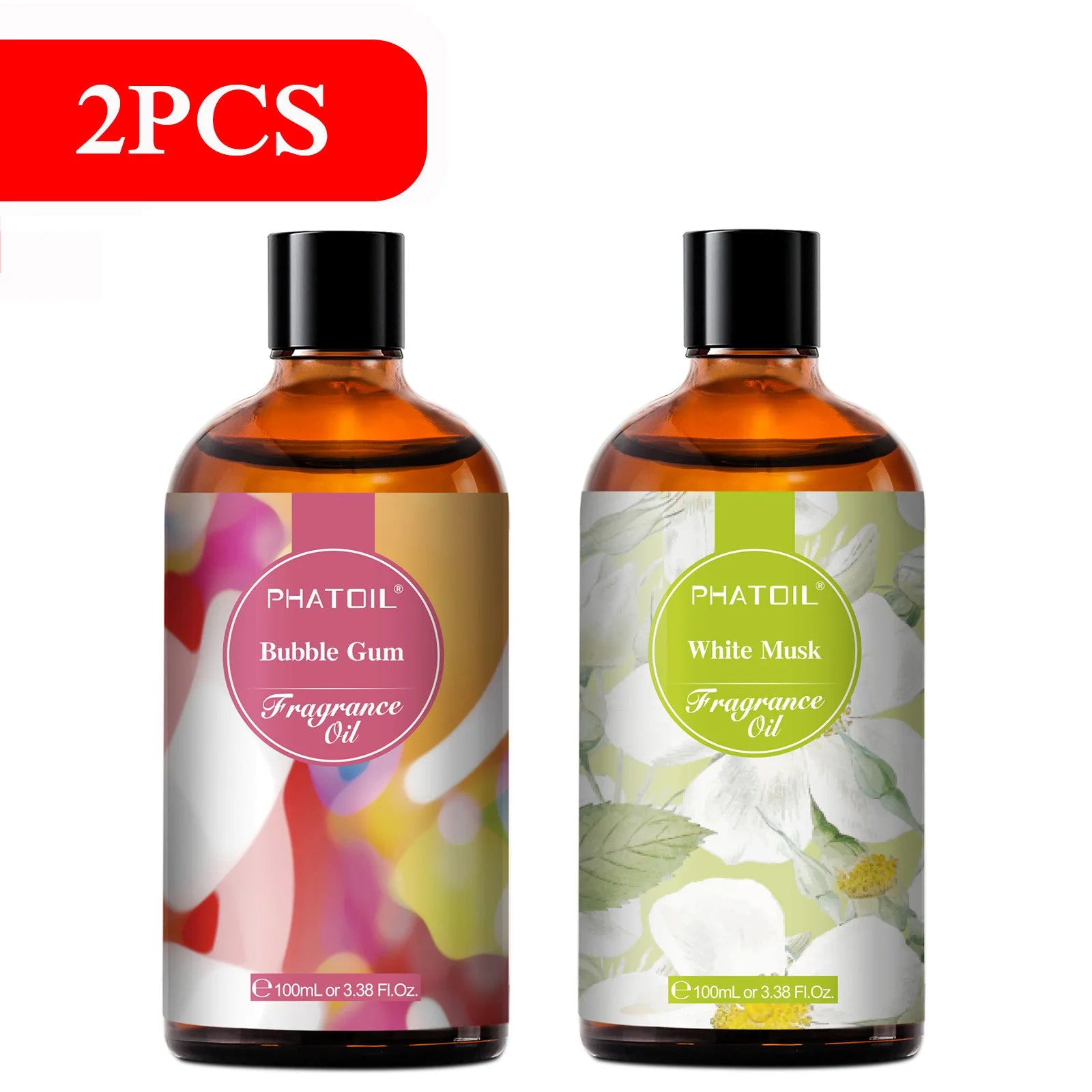 100Ml Fragrance Oil Coconut & Vanilla Bubble Gum Sea Breeze White Musk Aroma Fragrance Oils for Candles Soap Making